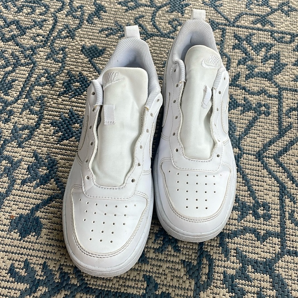 Nike Court Borough Low Recraft Sneaker - Kids' *no laces*